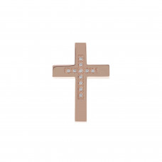 Cross 14 carats rose gold double sided