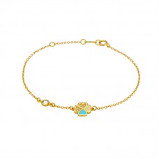 Bracelet - 9 carats yellow gold