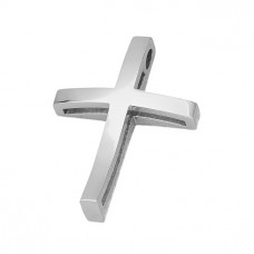 Cross - 14 carats white gold